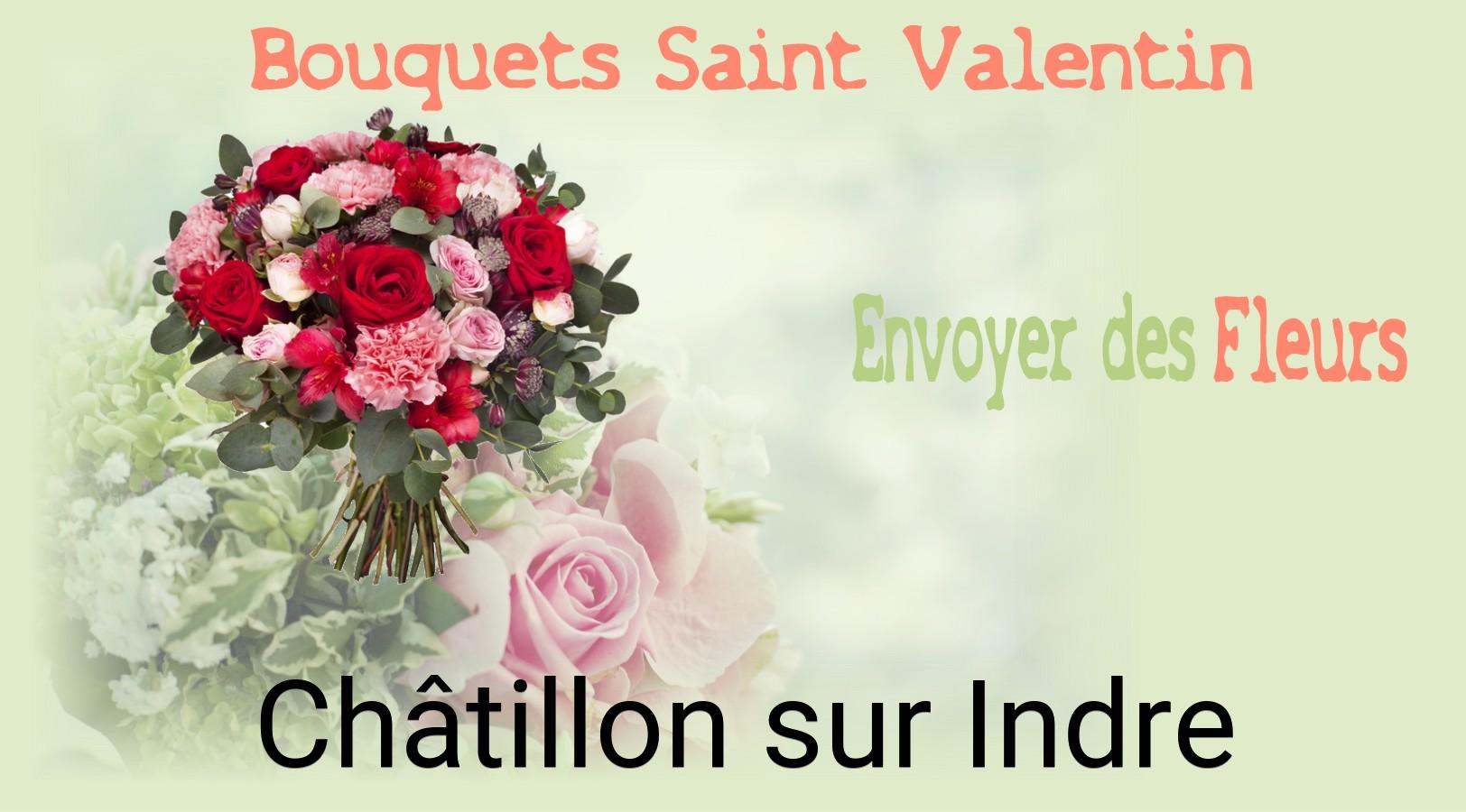 Roses de Saint-Valentin livrées à Châtillon-sur-Indre
